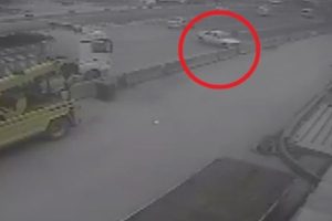 Kocaeli'nde &ouml;l&uuml;ml&uuml; kaza g&uuml;venlik kamerasında