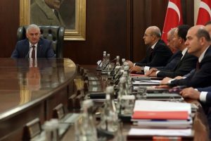 &Ccedil;ankaya'da kritik toplantı başladı