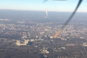 Dortmund u&ccedil;ağında korkutan manzara