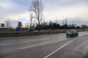 Bursa'da İstanbul Caddesi'nde trafik d&uuml;zenlemesi