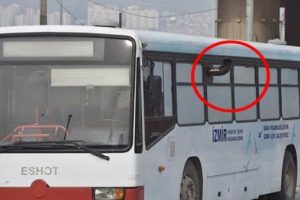 Soğuğa karşı otob&uuml;ste sobalı &ouml;nlem