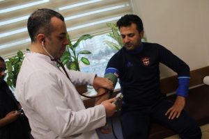 B&uuml;lent Uygun sağlık kontrol&uuml;nden ge&ccedil;ti