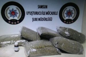 6 kilo bonzai ele ge&ccedil;ti; 3 kişi g&ouml;zaltına alındı