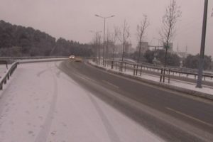 İstanbul'da kar başladı