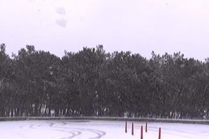 &Ccedil;amlıca tepesi beyaza b&uuml;r&uuml;nd&uuml;