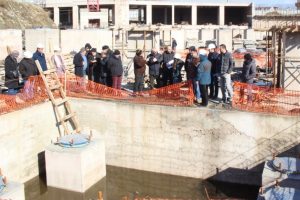 Bursa'da inşaat m&uuml;hendislerinden teknik gezi