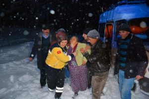Tokat'ta kalp hastası kadın 3 saatte kurtarıldı