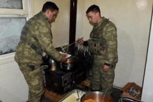 Sınırda askerlere en iyi koşullar sağlanıyor