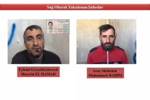 2 ter&ouml;rist bomba y&uuml;kl&uuml; ara&ccedil;la yakalandı