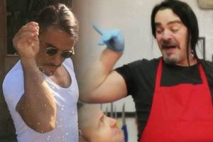 Beyaz'dan Nusret g&ouml;ndermesi: Kasap Fikret!
