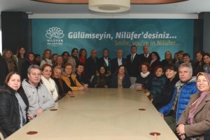 İzmirli Boşnaklar'dan Bursa Nil&uuml;fer'e teşekk&uuml;r ziyareti