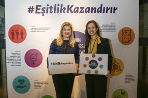 Bursa iş d&uuml;nyası temsilcileri "Eşitlik Kazandırır" dedi