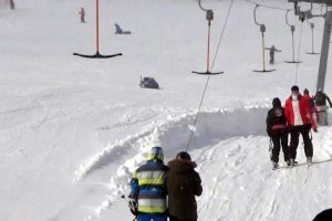 Bursa Uludağ'da facia işte b&ouml;yle teğet ge&ccedil;ti