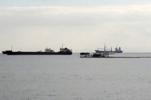 Batan geminin &ccedil;evresindeki &ccedil;alışmalar s&uuml;r&uuml;yor
