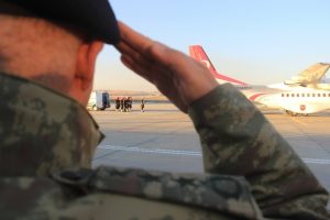 El Bab şehidi Piyade Uzman &Ccedil;avuş Ayhan Elmacı memleketine uğurlandı