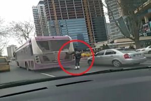 İstanbul trafiğinde tehlikeli yolculuk