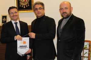 İMSİAD AR-GE Komisyonu, Bursa B&uuml;y&uuml;kşehir Belediyesi'ni ziyaret etti
