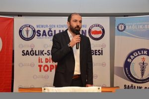 Memur-Sen Bursa Şube Başkanı Y&uuml;nk&uuml;l, "Sağlık &ccedil;alışanlarına hak ettikleri değer verilmeli"