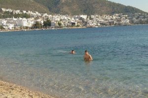 Bodrum'da yazı aratmayan g&ouml;r&uuml;nt&uuml;ler