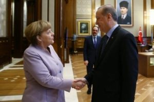 Erdoğan ve Merkel'den ortak a&ccedil;ıklama