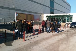 AVM'nin asma tavanı &ccedil;&ouml;kt&uuml;!