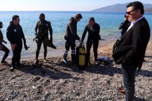 Bodrum'da deniz dibi temizliği