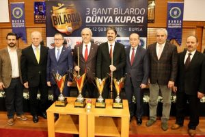 Bursa'da 3 Bant Bilardo D&uuml;nya Kupası heyecanı