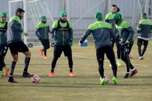 Konyaspor kupa hazırlıklarını s&uuml;rd&uuml;rd&uuml;