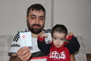Oğluna Beşiktaş ismini koydu