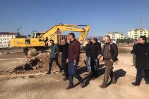 Bursa'nın yeni hastanesine ilk kazma vuruldu