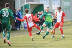 Bursaspor hazırlık ma&ccedil;ında galip