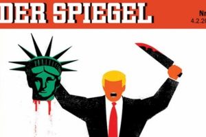 Alman Spiegel'in kapağı ortalığı karıştırdı