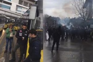 İstanbul Kadık&ouml;y'de hareketli dakikalar!