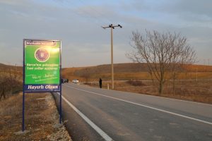 Bursa'da il&ccedil;eleri bağlayan yol hizmette