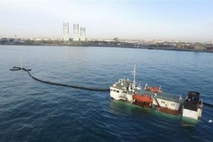 Marmara'nın ortasında şaşırtan g&ouml;r&uuml;nt&uuml;...
