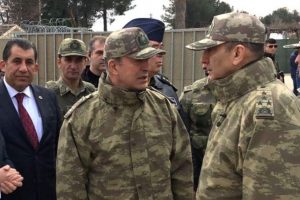 Genelkurmay Başkanı Orgeneral Akar, sınır birliklerini ziyaret etti
