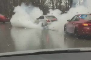 Trafik magandaları kamerada!