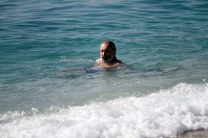 Antalya'da şubat ayında deniz keyfi