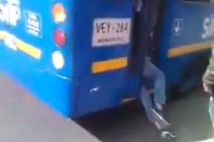 Kolombiya'da hırsız b&ouml;yle yakalandı