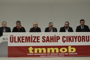 TMMOB Bursa: &Uuml;lkemiz kaynak ve varlıklarının talanına 'hayır'