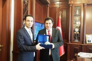 Bursa Valisi K&uuml;&ccedil;&uuml;k'e, CLK Uludağ Elektrik'ten ziyaret