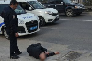 Bursa'da krize girip kara yolunda sızdı!