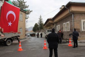Şehit &uuml;steğmenin memleketinde h&uuml;z&uuml;n hakim