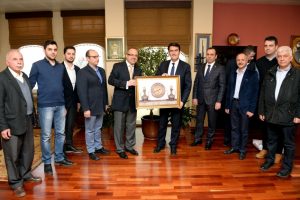 BTTDD Bursa Şubesi'nden D&uuml;ndar'a ziyaret