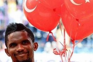 Eto'o'dan 'T&uuml;rk bayraklı' paylaşım
