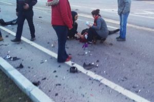 K&uuml;tahya'da trafik kazası: 1 &ouml;l&uuml;, 4 yaralı