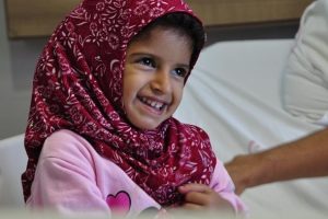 Yemenli k&uuml;&ccedil;&uuml;k Jana T&uuml;rkiye'de sağlığına kavuştu