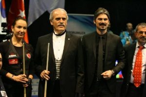 Bursa'da d&uuml;zenlenen 3 Bant Bilardo D&uuml;nya Kupası'nın seremonisi yapıldı