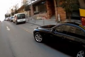 İstanbul'da motosiklet kazası kamerada