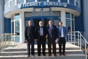 Bursa Mustafakemalpaşa Belediye Başkanı Kurtulan'dan borsaya ziyaret